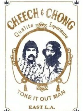 Cheech & Chong Rolling Papers Tapestry ~ Officially Licensed ~ 30" x 45" ~ New!